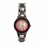Vintage Paul Jardin Pink Dial Water-Resistant Watch - Requires a Battery