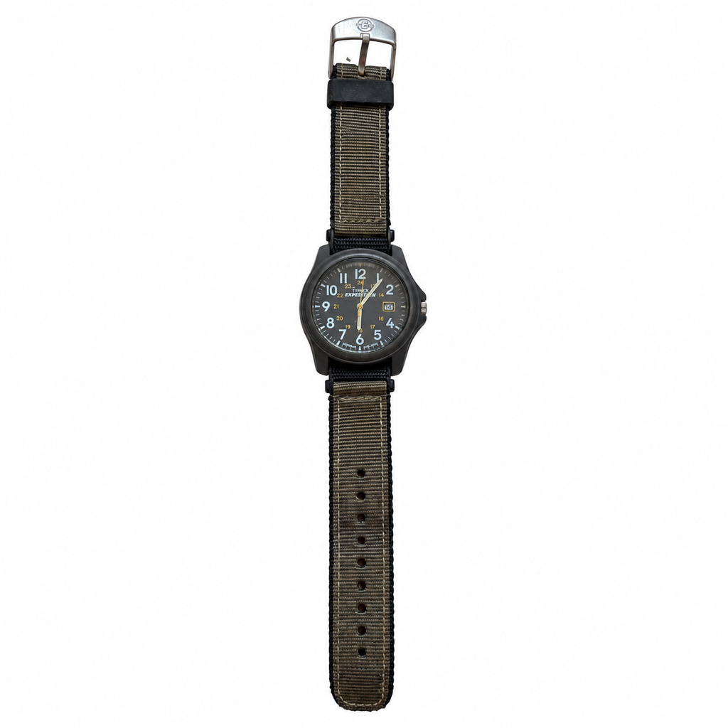 Vintage Timex Expedition Indiglo WR 50M Field Watch - Requires a Battery