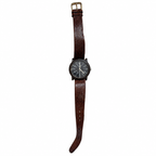 Vintage Timex Black Dial Military Field Watch - Requires a Battery