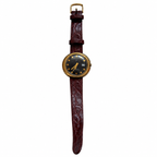 Vintage Timex 21-Jewel Black Dial Automatic Watch - No Battery Required