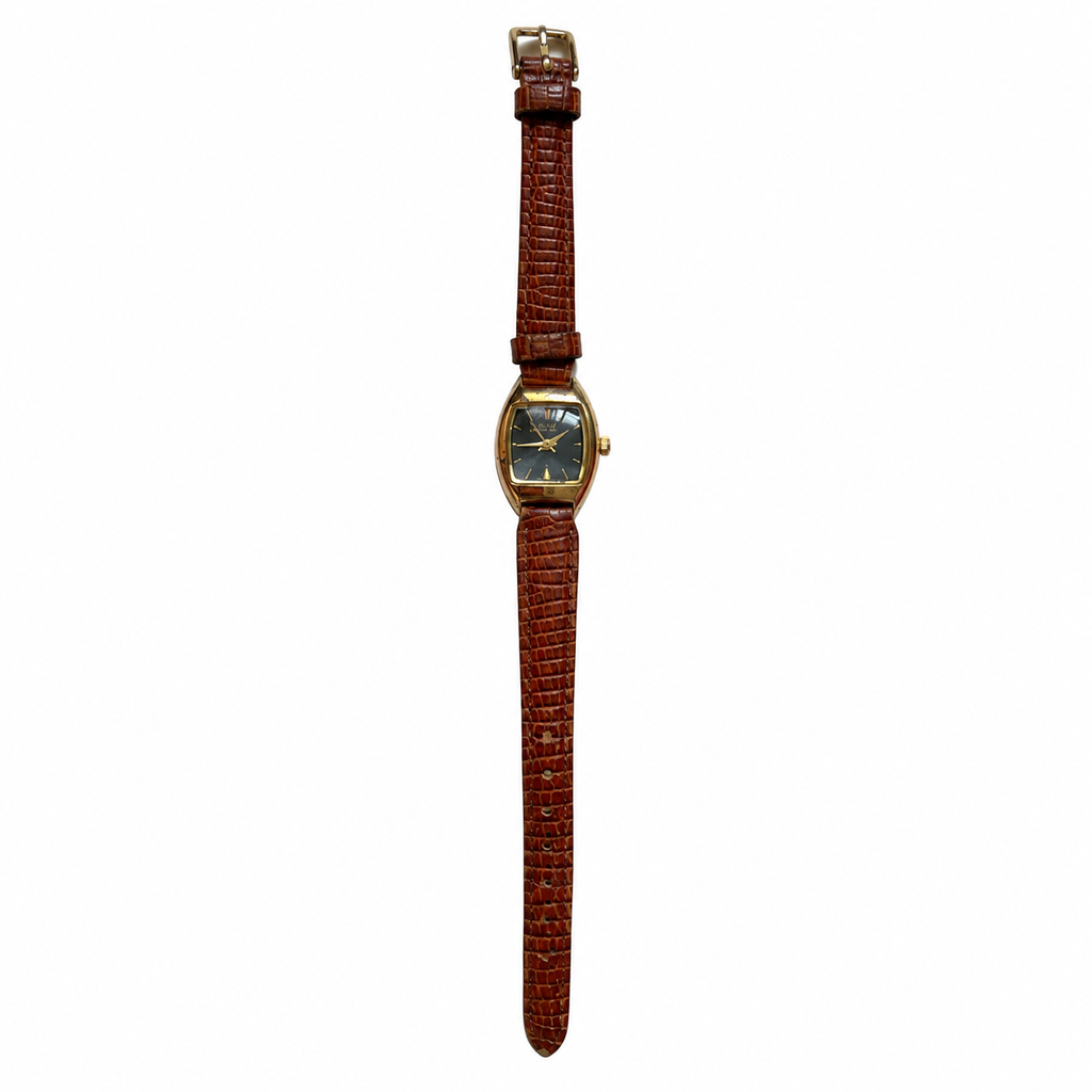 Vintage Caravelle by Bulova Black Dial Mechanical Watch - Requires Winding