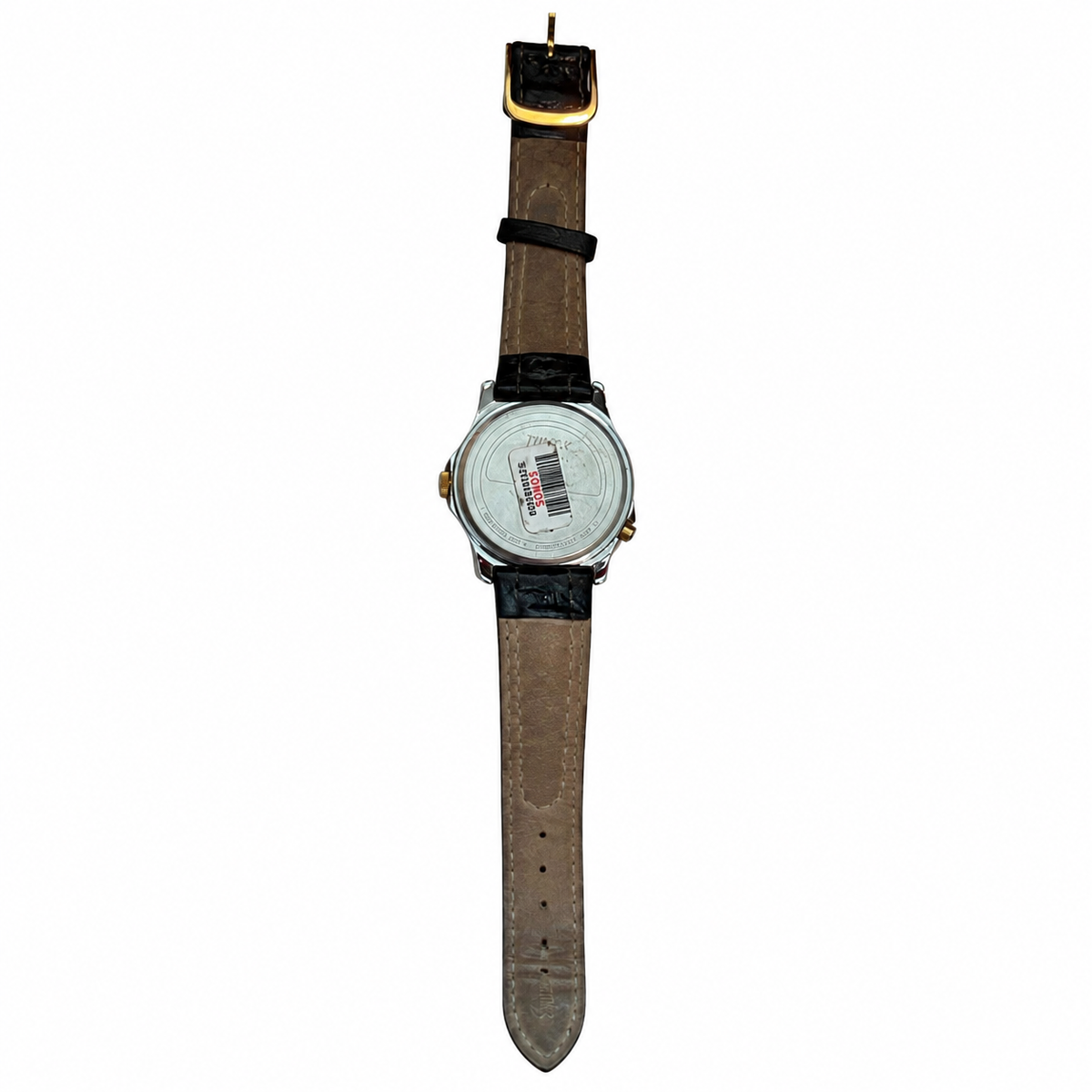 Vintage Timex Indiglo White Dial Rotating Bezel Quartz Watch - Requires a Battery
