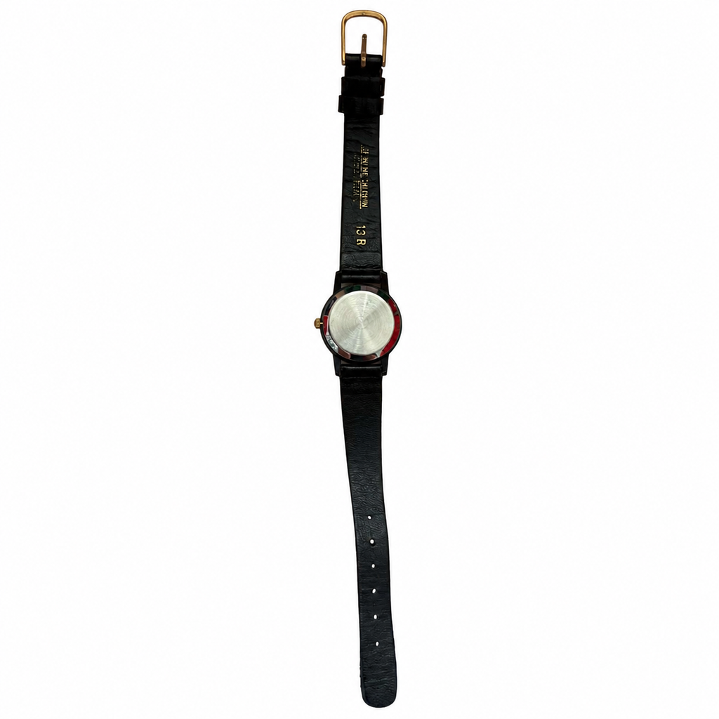 Vintage Black Roman Numeral Bezel Quartz Watch - Requires a Battery