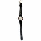 Vintage Black Roman Numeral Bezel Quartz Watch - Requires a Battery