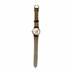 Vintage Geneva Silver Dial Gold-Tone Quartz Watch - Requires a Battery