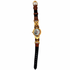 Vintage Visage Roman Dial Gold-Tone Quartz Watch - Requires a Battery