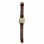 Vintage Mystique Square Small Seconds Quartz Watch - Requires a Battery
