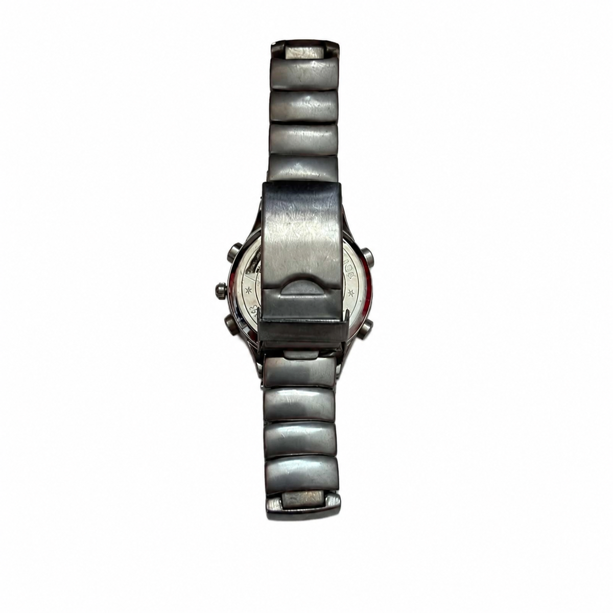 Vintage Japona Silver-Tone Roman Numeral Quartz Watch - Requires a Battery