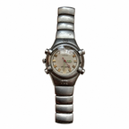 Vintage Japona Silver-Tone Roman Numeral Quartz Watch - Requires a Battery