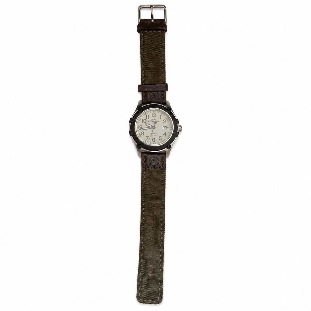 Vintage Timex Expedition Indiglo WR100M Field Watch - Requires a Battery