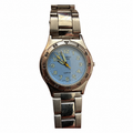 Vintage Edward Lynn Light Blue Dial Sports Watch - Requires a Battery