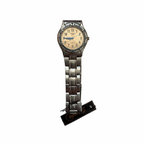 Vintage Edward Lynn Champagne Dial Blue Hands Watch - Requires a Battery