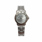Vintage Edward Lynn White Dial Numbered Bezel Watch - Requires a Battery