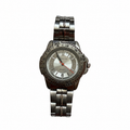 Vintage Edward Lynn Silver Dial 24-Hour Bezel Watch - Requires a Battery