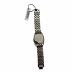 Vintage Edward Lynn Square Silver Dial Bracelet Watch - Requires a Battery