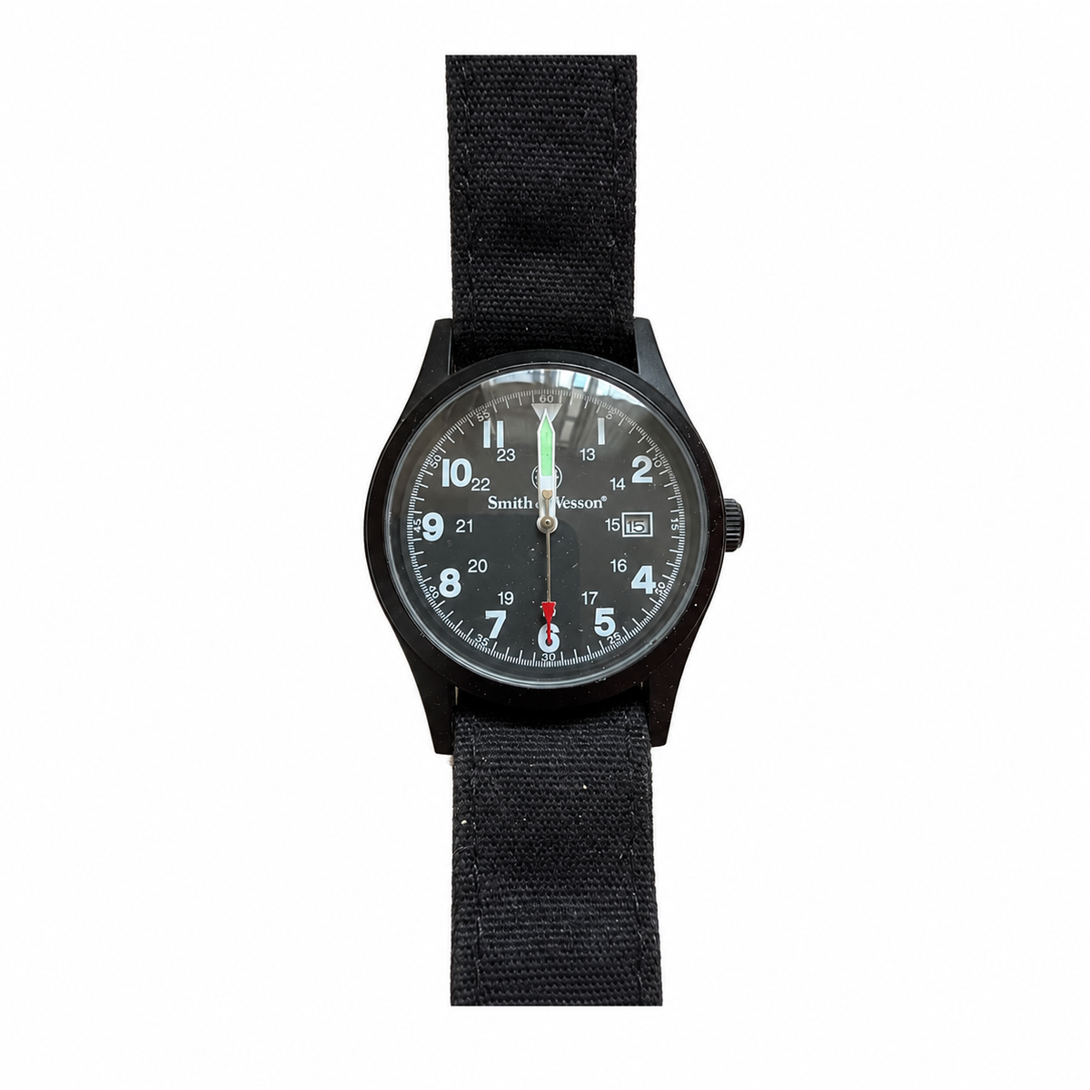 Vintage Smith & Wesson Black Military Field Watch - Requires a Battery