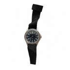 Vintage Black Dial Military Field Quartz Watch - Requires a Battery