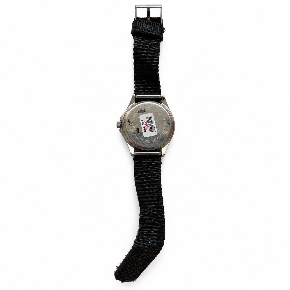 Vintage Black Dial Military Field Quartz Watch - Requires a Battery