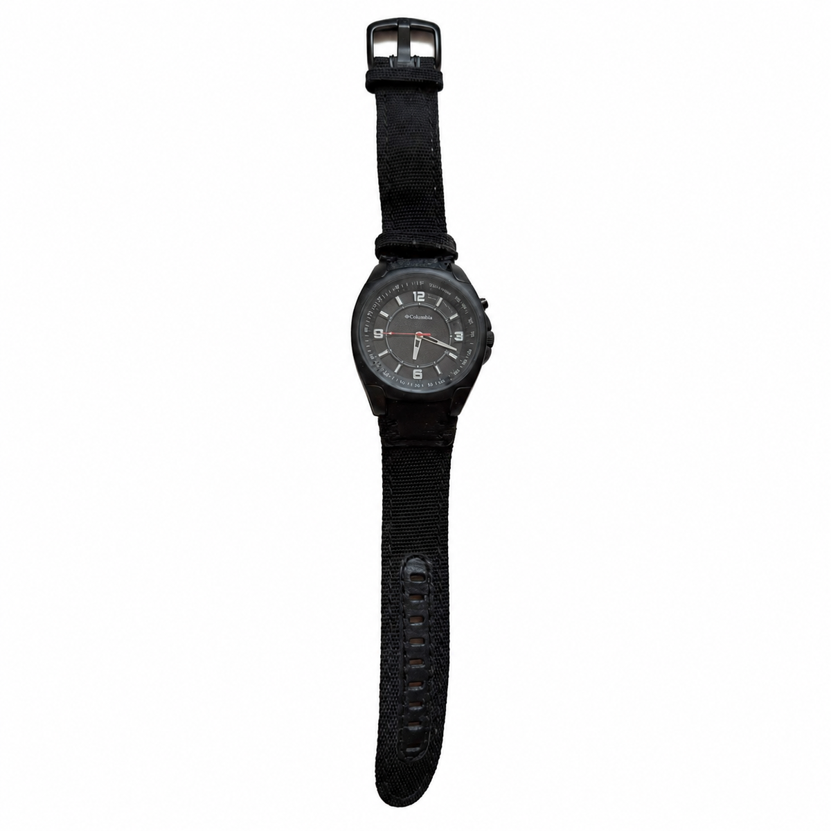Vintage Columbia Black Tachymeter Sport Watch - Requires a Battery