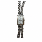 Vintage Arenix Rectangular Roman Numeral Quartz Watch - Requires a Battery