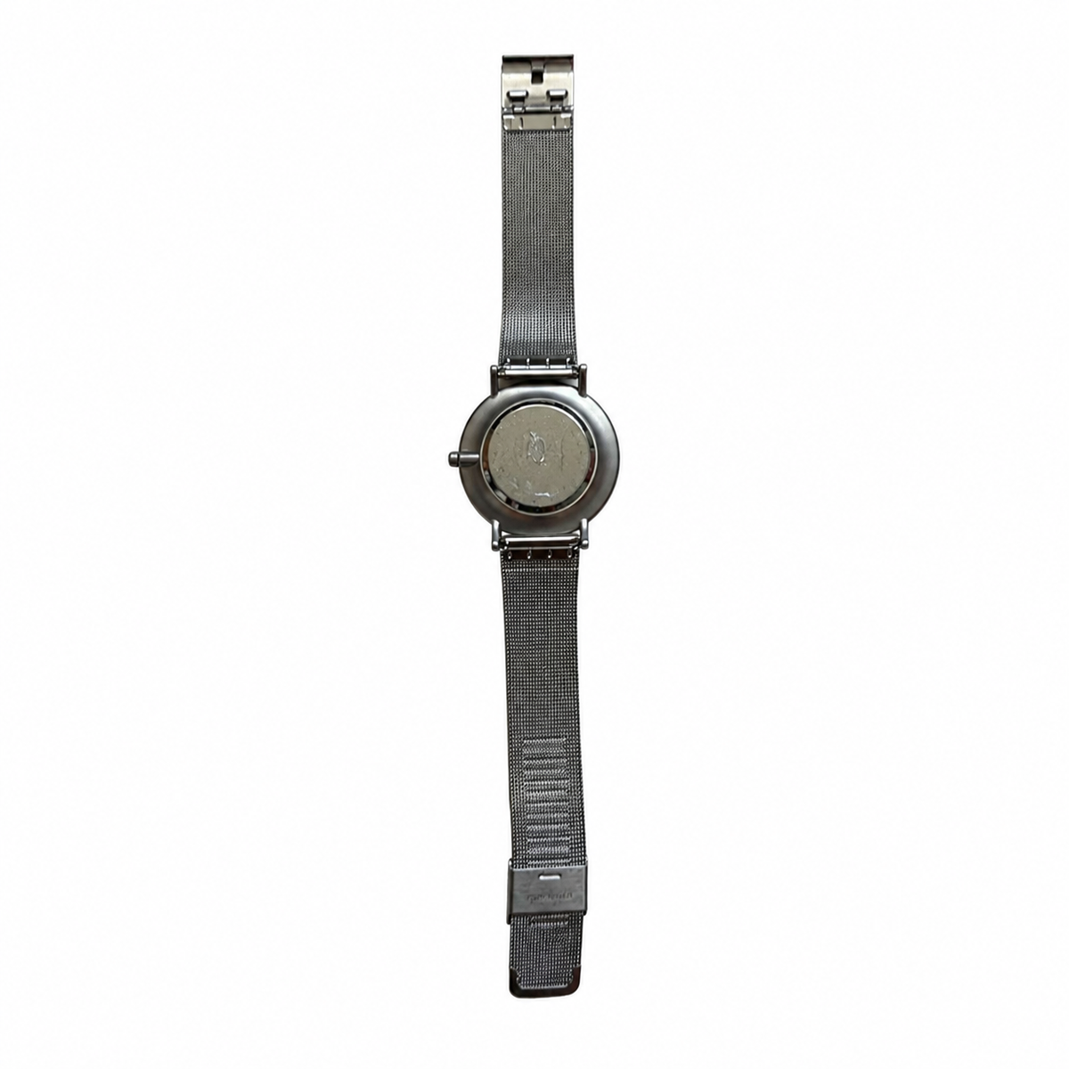 Vintage Hamlin Ultra Thin Silver Mesh Watch - Requires a Battery