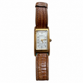 Vintage Exactly Swiss Made Rectangular Tank Watch - Requires a Battery