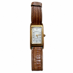Vintage Exactly Swiss Made Rectangular Tank Watch - Requires a Battery