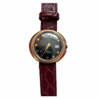 Vintage Timex 21-Jewel Black Dial Automatic Watch - No Battery Required