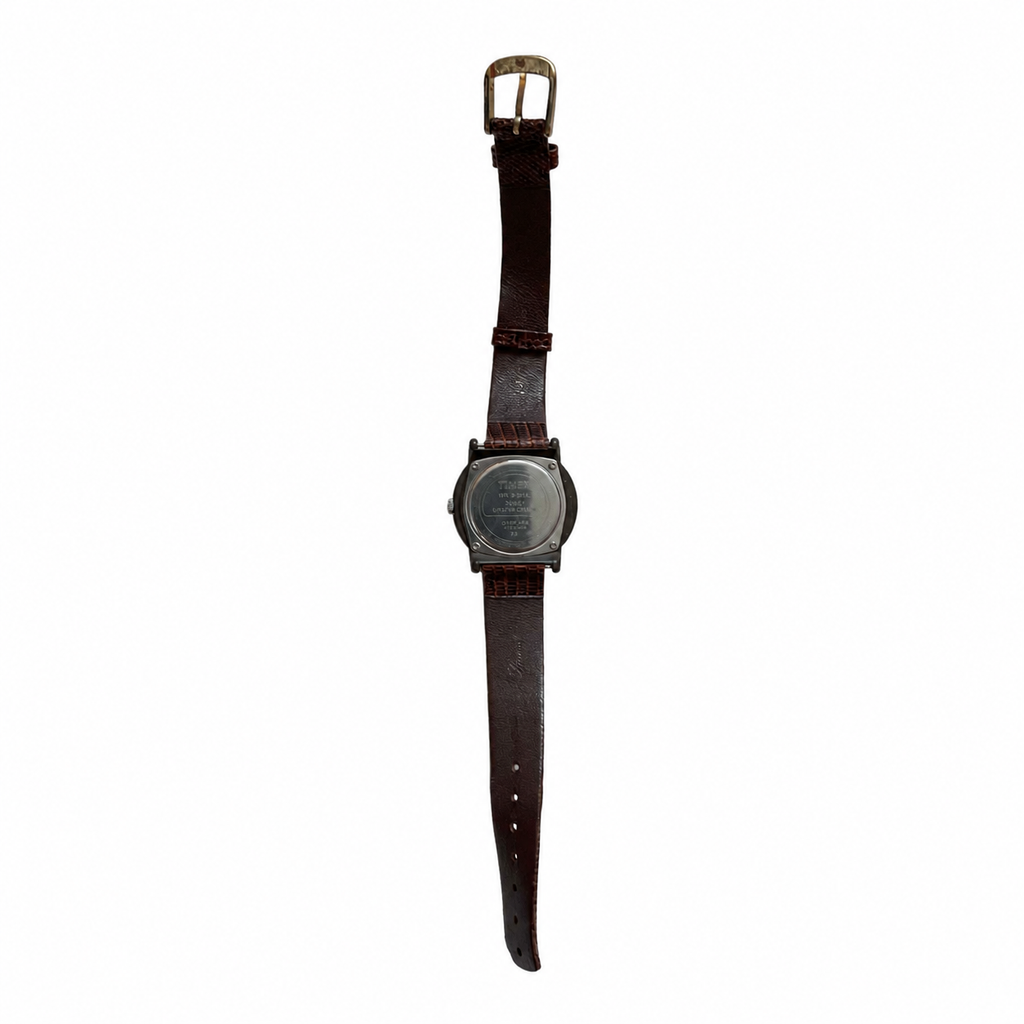 Vintage Timex Black Dial Military Field Watch - Requires a Battery