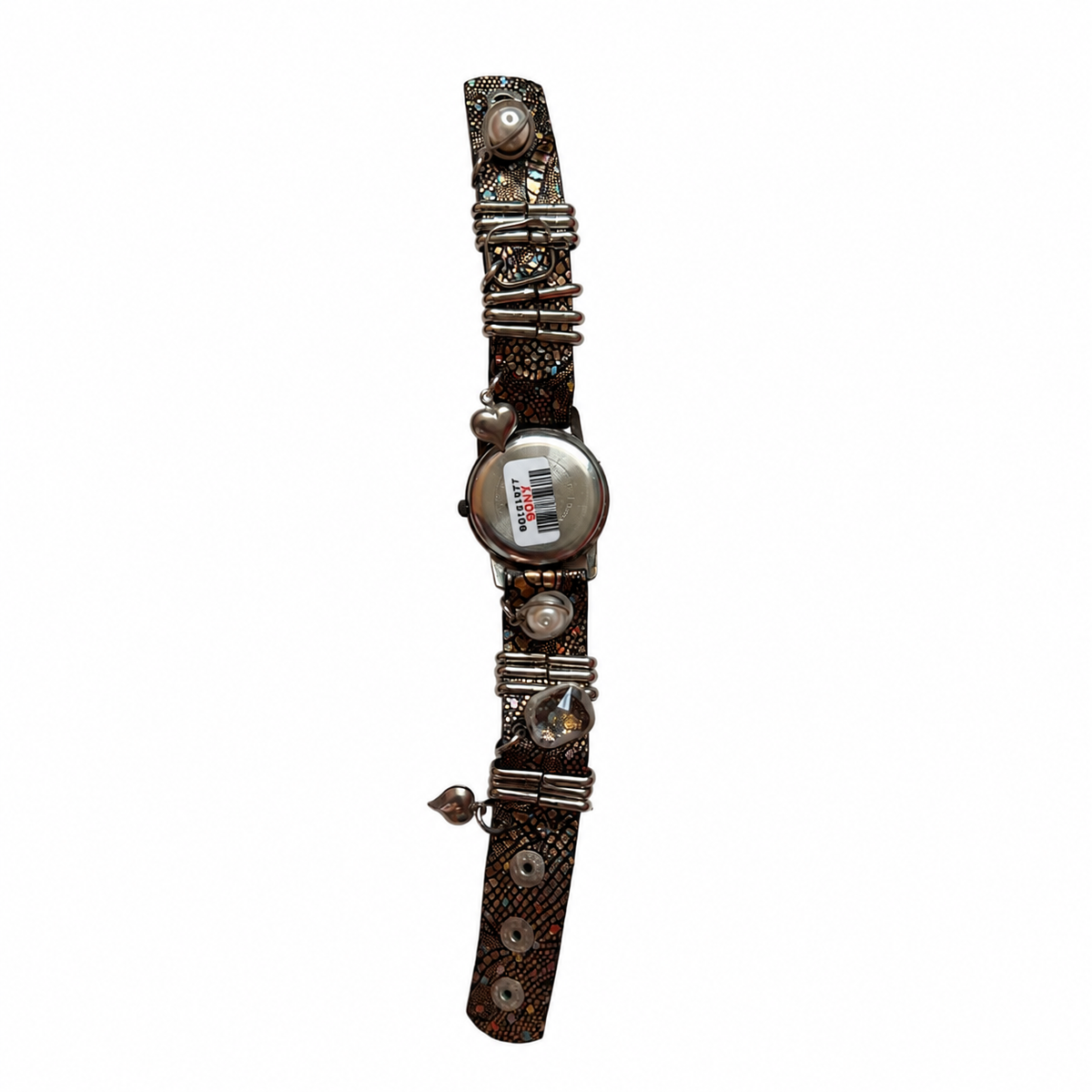 Vintage Bonetto Decorative Charm Bracelet Watch - Requires a Battery