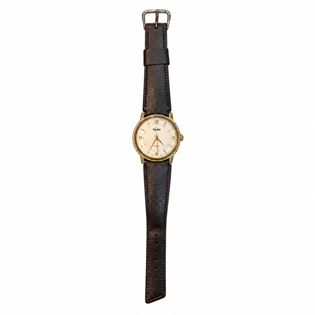 Vintage Vendome Classic Gold-Tone Quartz Watch