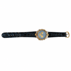 Vintage NETEC Quartz Chronograph Style Blue Dial Watch - Requires a Battery