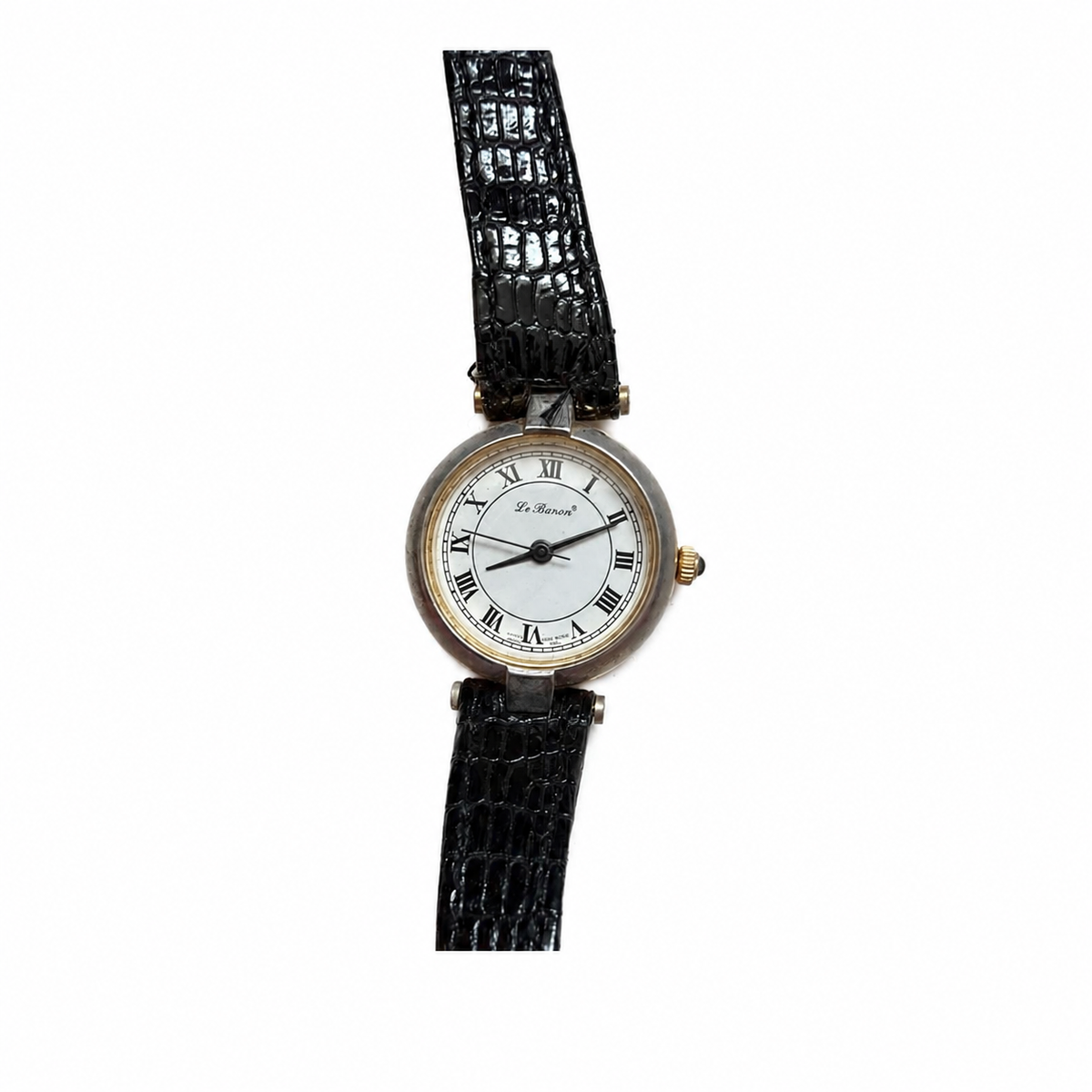 Vintage Le Baron Roman Numeral Quartz Watch - Requires a Battery