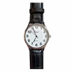 Vintage Regal White Dial Easy-Reader Quartz Watch - Requires a Battery