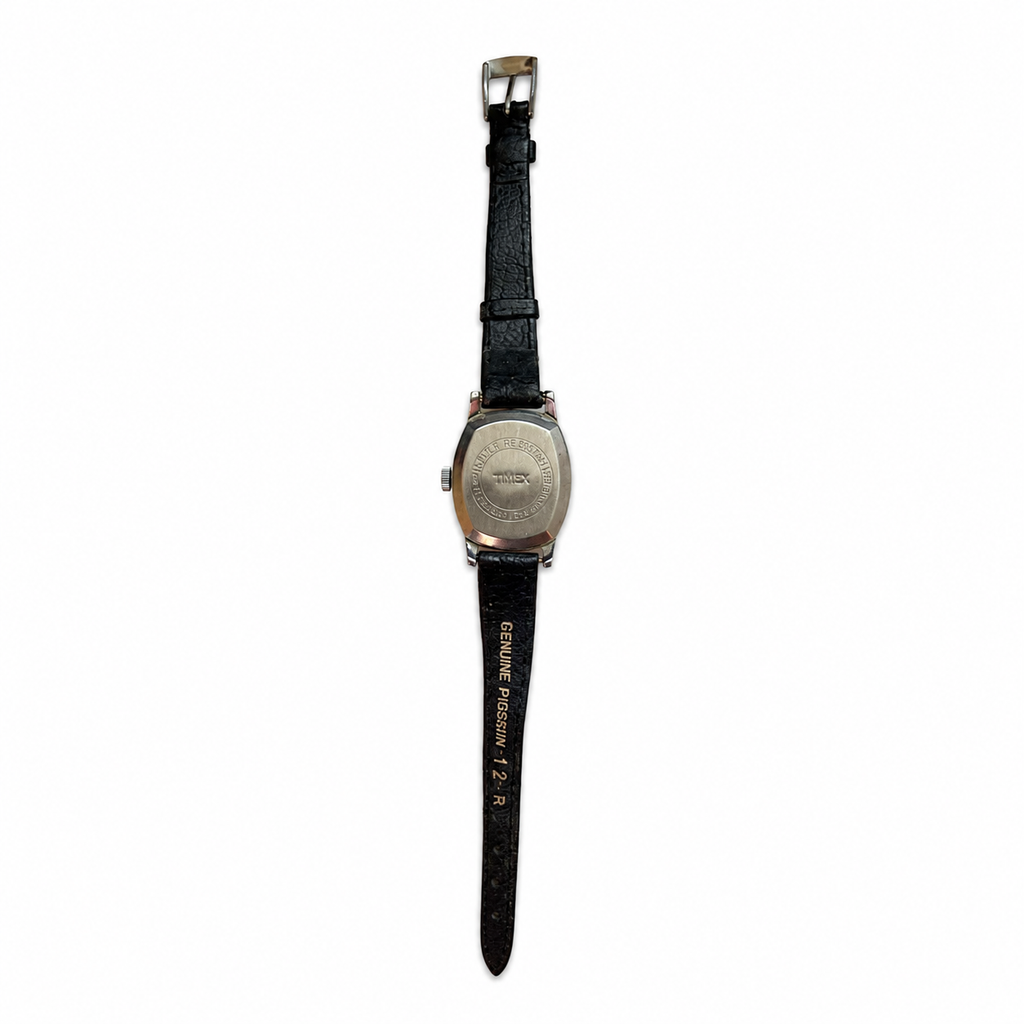 Vintage Timex Silver Dial Mechanical Watch - Requires Winding
