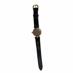 Vintage Infaux Black Roman Numeral Quartz Watch - Requires a Battery