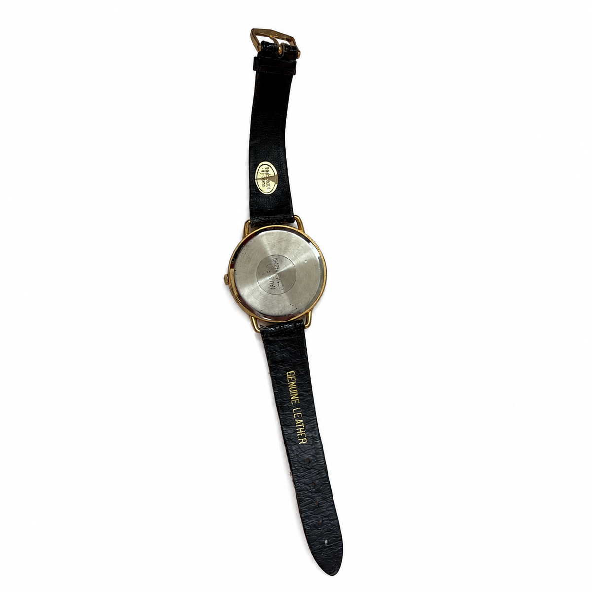 Vintage Enchanter Oversized Black Dial Quartz Watch - Requires a Battery