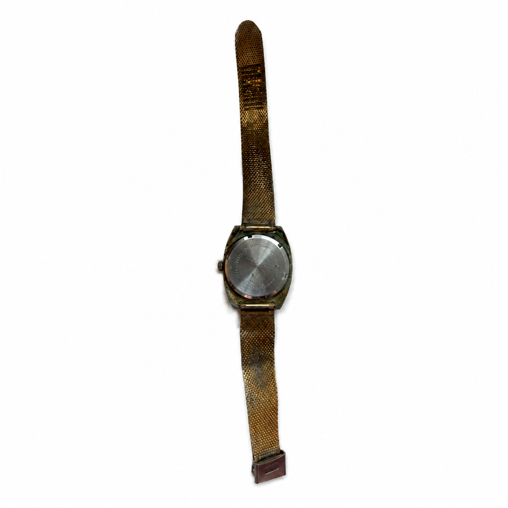 Vintage Bolivia Electra 360 Rhinestone Mechanical Watch - Requires Winding