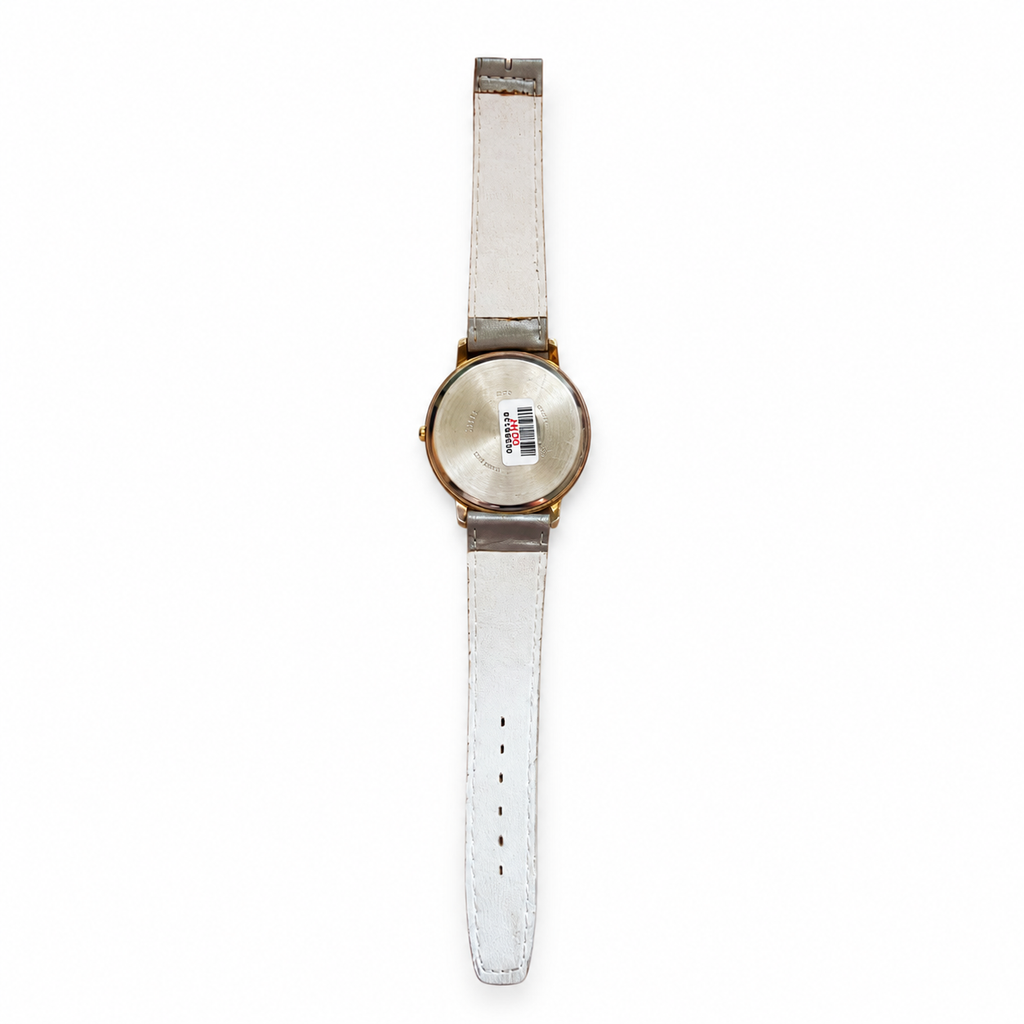 Vintage Geneva Blue Dial Gold-Tone Quartz Watch - Requires a Battery