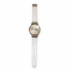 Vintage Geneva Blue Dial Gold-Tone Quartz Watch - Requires a Battery