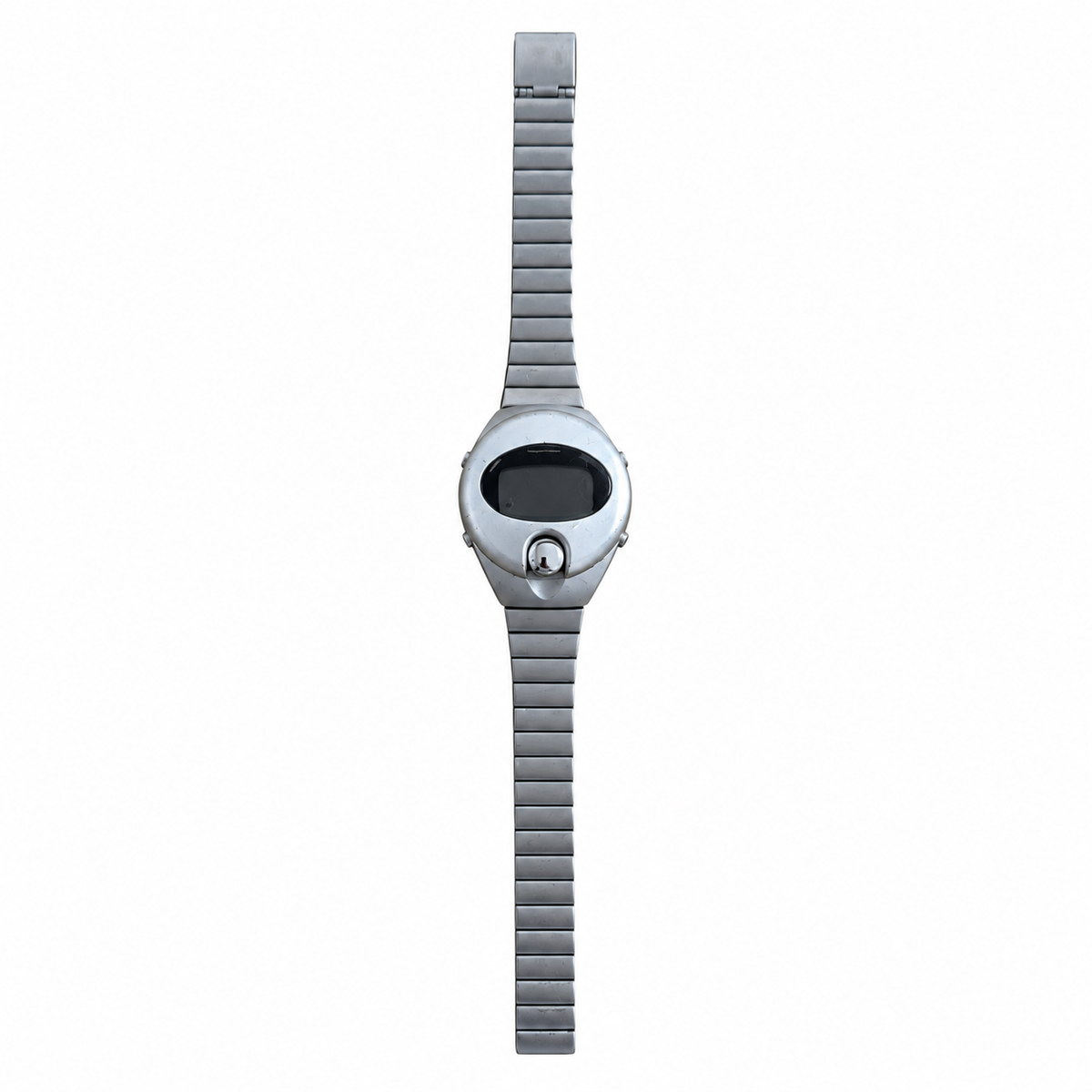 Vintage Pulsar Spoon Stainless Steel Digital Quartz Watch - Requires a Battery