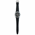 Vintage Timex Electric Dynabeat Black Dial Date Watch - Requires a Battery