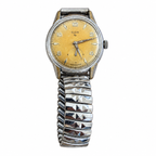 Vintage Elgin Shockmaster Small Seconds Mechanical Watch - Requires Winding