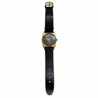 Vintage Bulova Black Dial Small Seconds Mechanical Watch - Requires Winding