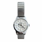 Vintage LS&S Tactile Braille-Style Mechanical Watch Raised Markers - Requires Winding