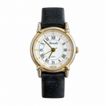 Vintage Renato Gold-Tone Roman Numeral Quartz Dress Watch - Requires a Battery