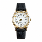 Vintage Renato Gold-Tone Roman Numeral Quartz Dress Watch - Requires a Battery