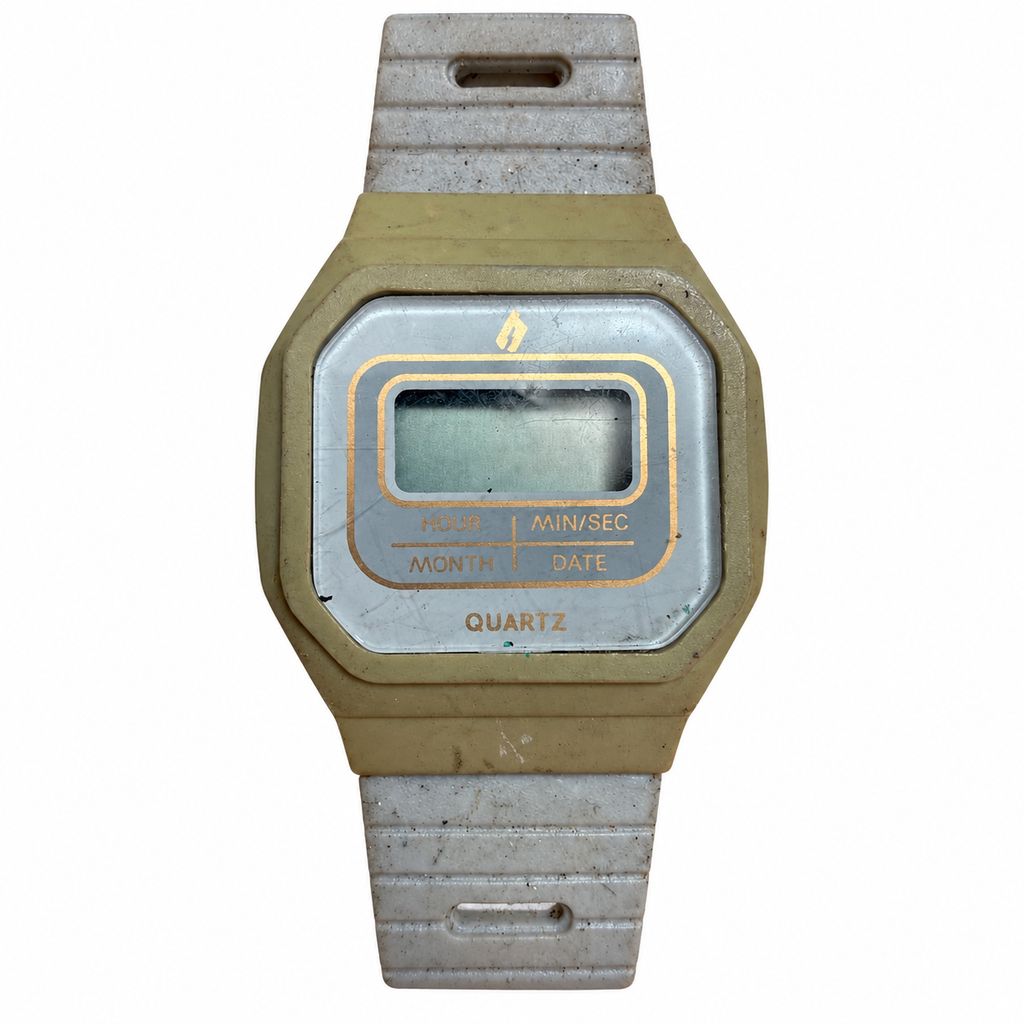 Vintage Digital Calendar Quartz Watch - Requires a Battery