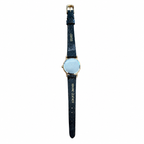 Vintage Sharp Classic Quartz Watch - Gold/White Dial with - Battery Required
