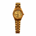 Dufonte by Lucien Piccard Vintage Gold-Tone Quartz Watch - Battery Required